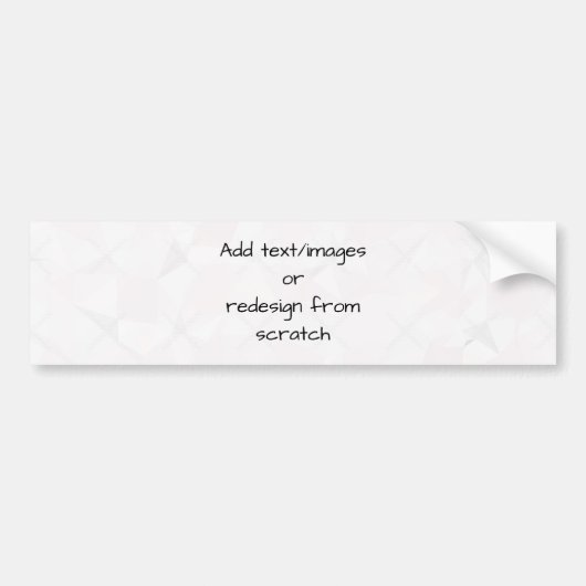 Create Your Own Customized Bumpersticker (Voorkant)