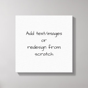 Create Your Own Customized Canvas Afdruk