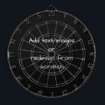 Create Your Own Customized Dartbord<br><div class="desc">Create your own fully customized merch from scratch by replacing the background image currently displayed on this product with an image of your own! Add your own text if desired and choose your favorite codans and stijlen.</div>
