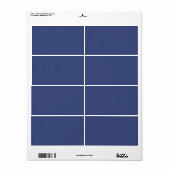 Create Your Own Customized Etiket (Full Sheet)