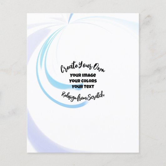 Create Your Own Customized Flyer (Voorkant)