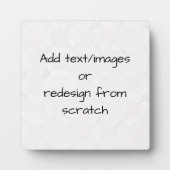 Create Your Own Customized Fotoplaat (Voorkant)