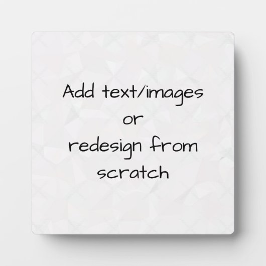 Create Your Own Customized Fotoplaat (Voorkant)