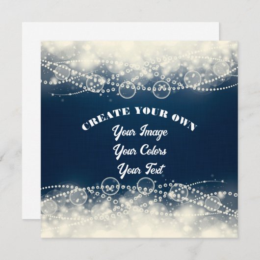 Create Your Own Customized Kaart (Voorkant / Achterkant)