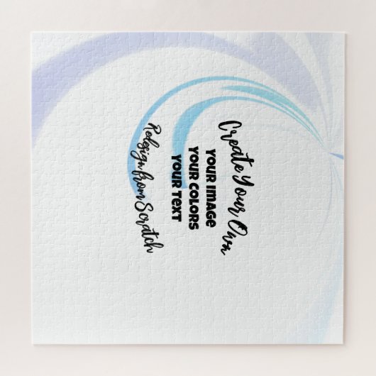 Create Your Own Customized Legpuzzel (Horizontaal)