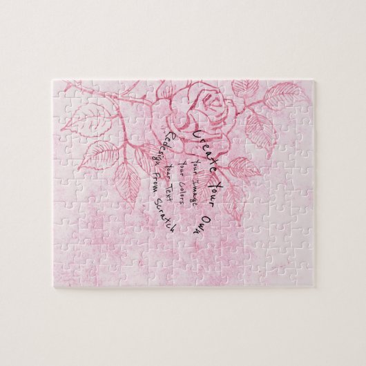 Create Your Own Customized Legpuzzel (Horizontaal)