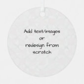 Create Your Own Customized Metalen Ornament (Voorkant)