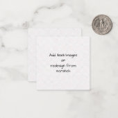 Create Your Own Customized Notitiekaartje (Voorkant / Achterkant in situ)
