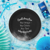 Create Your Own Customized Papieren Bordje (Feest)