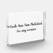 Create Your Own Customized/Personalize Photo Block Fotoblokken (Links)