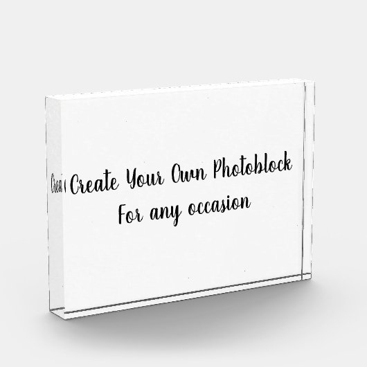 Create Your Own Customized/Personalize Photo Block Fotoblokken (Links)