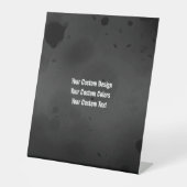 Create Your Own Customized Reclamebord Met Voetstuk (Voorkant)