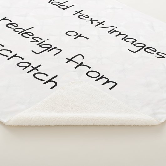 Create Your Own Customized Sherpa Deken (3/4)