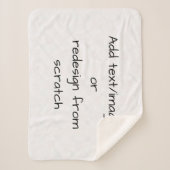 Create Your Own Customized Sherpa Deken (Voorkant)