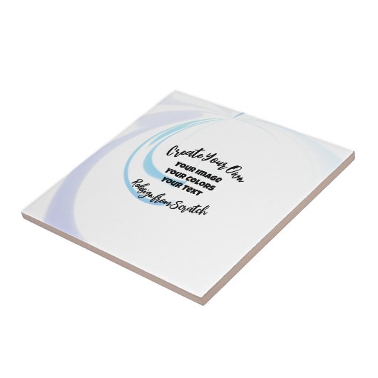 Create Your Own Customized Tegeltje (Zijkant)