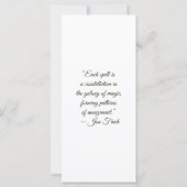 Create Your Own Cute Kitten Stack Bookmark Card (Achterkant)