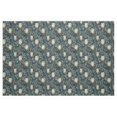 Create Your Own Cute Winter Owls Blue Stof (Fat Quarter)