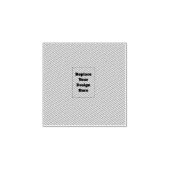 Create Your Own cyan Rubberstempel (Afrduk)