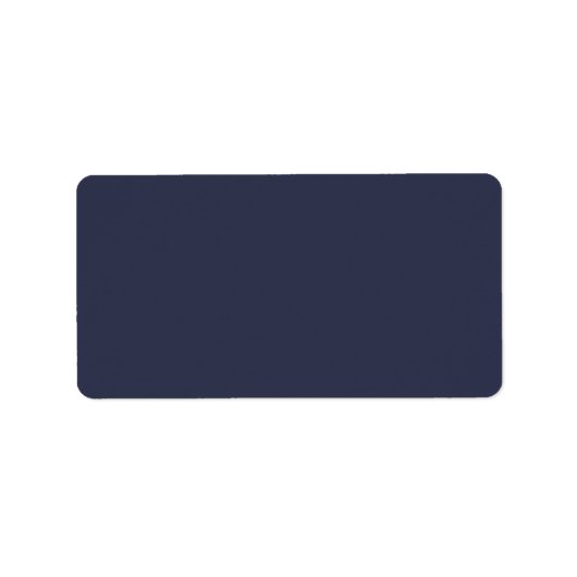 Create Your Own dark gray blue customizable Etiket (Voorkant)