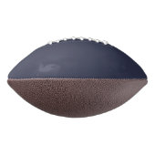 Create Your Own dark gray blue personalized American Football (Gedraaid 90)