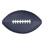 Create Your Own dark gray blue personalized American Football (Voorkant)