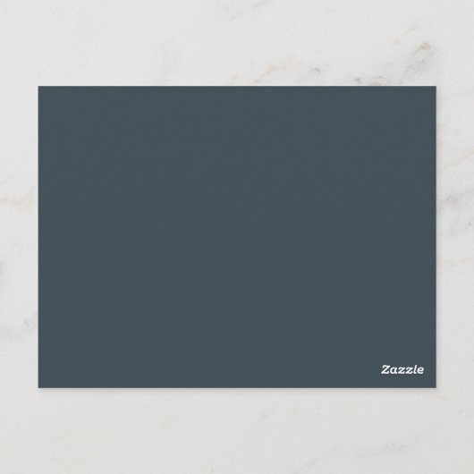 Create Your Own dark gray  Briefkaart (Achterkant)