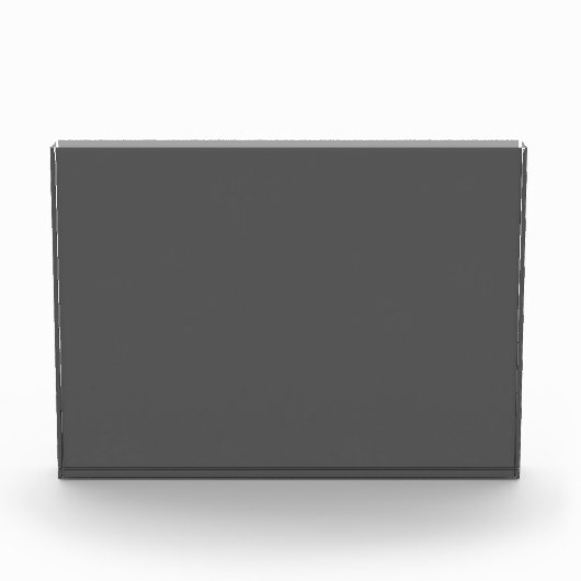 Create Your Own dark gray Custom Design Fotoblokken (Voorkant)