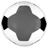 Create Your Own dark gray Custom Design Voetbal (Gedraaid)