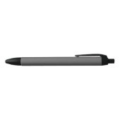 Create Your Own dark gray Custom Design Zwarte Inkt Pen (Bovenkant)