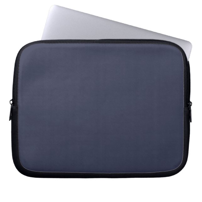 Create Your Own dark gray customizable Laptop Sleeve (Voorkant)