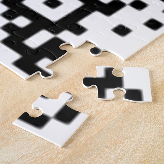 Create Your Own Design QR Code Puzzles Funny Gifts Legpuzzel (Zijkant)