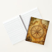 Create Your Own Discoverer Compass Rose Notitieboek (Binnen)