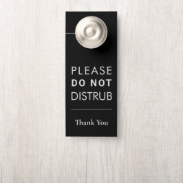 Create Your Own Do Not Disturb Wedding Door Hanger