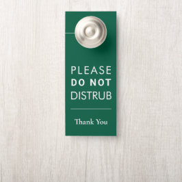 Create Your Own Do Not Disturb Wedding Door Hanger