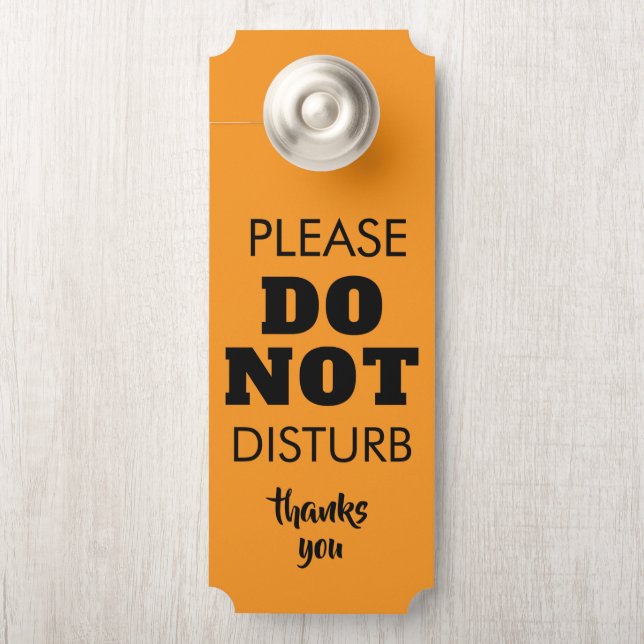 Create Your Own | Do Not Disturb & Wellcome Custom Deurhanger (Op knop)