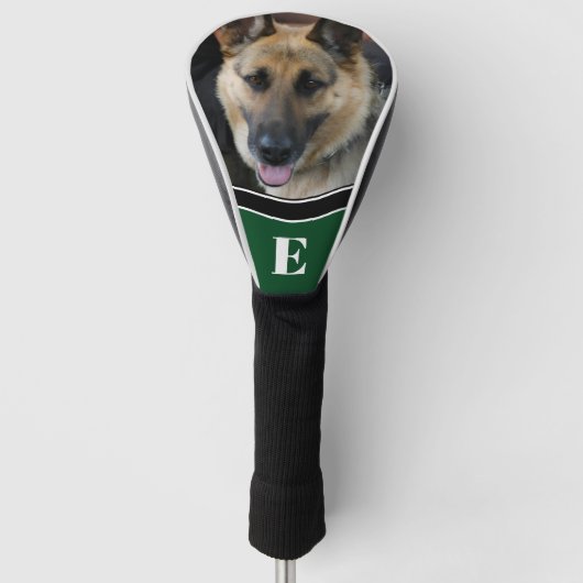 Create your own dog photo German Shepherd Golfheadcover (Voorkant)