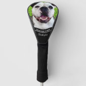 Create Your Own Dog Photo Personalized  Golfheadcover (Voorkant)