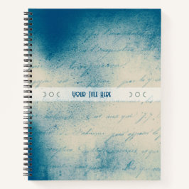 Create Your Own Dreamy Romantic Blue Love Letter Notitieboek