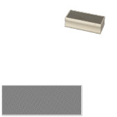 Create Your Own editable dark gray Rubberstempel (Gestempeld)