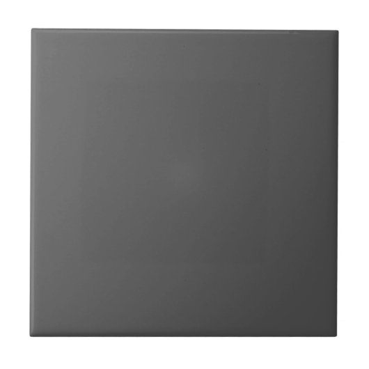 Create Your Own editable dark gray Tegeltje (Voorkant)