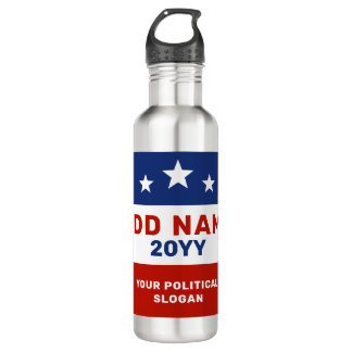 Create Your Own Election Campaign Water Bottle Waterfles