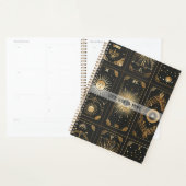 Create Your Own Elegant Gold Tarot Black Planner (Display)