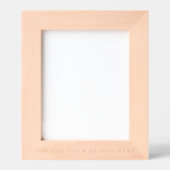 Create Your Own Engraved Photo Frame Gegraveerde Lijstjes (Voorkant)