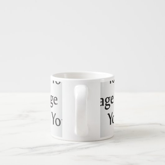 Create your own espresso kop (Achterkant)