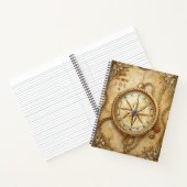 Create Your Own Explorer Compass Rose Notitieboek (Binnen)