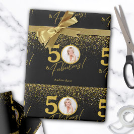 Create Your Own Fabulous Birthday Photo Invitation Cadeaupapier