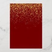 Create Your Own Fabulous Milestone Birthday Photo Folie Uitnodiging (Achterkant)