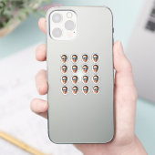 Create Your Own Face Stickers, Personalized Photo  Sticker (Telefoon)