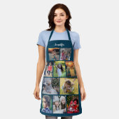 Create your own family photo collage name schort (Gedragen)