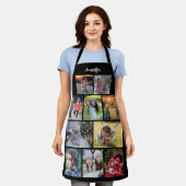 Create your own family photo collage name schort (Gedragen)